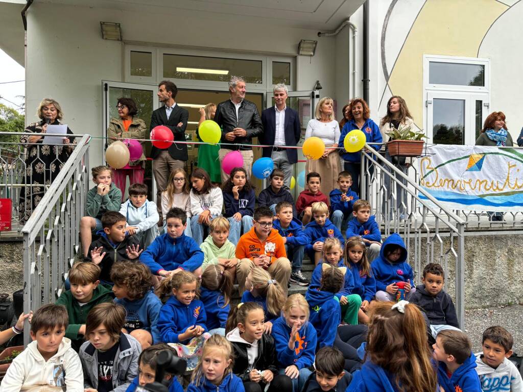 Inizio anno scolastico alla scuola Settembrini di Varese