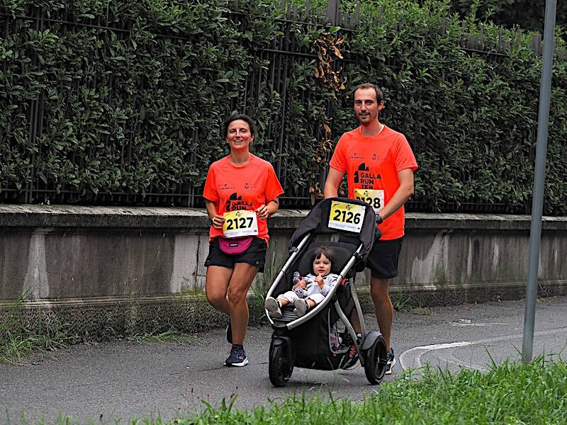 La GallaRun Ten ferma la pioggia e conquista Gallarate