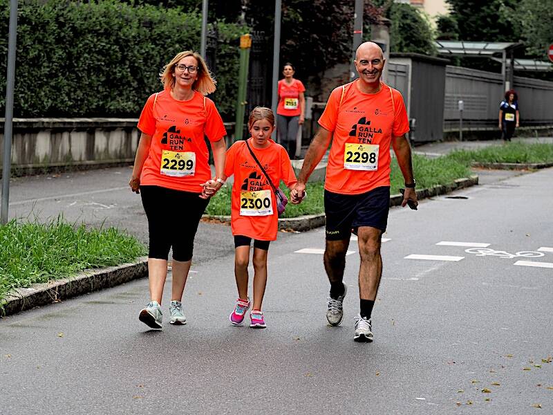 La GallaRun Ten ferma la pioggia e conquista Gallarate