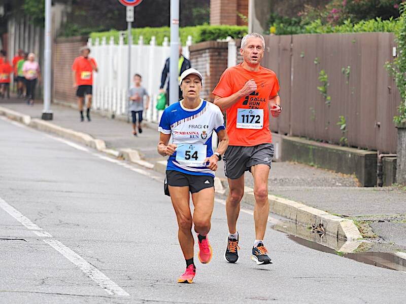 La GallaRun Ten ferma la pioggia e conquista Gallarate