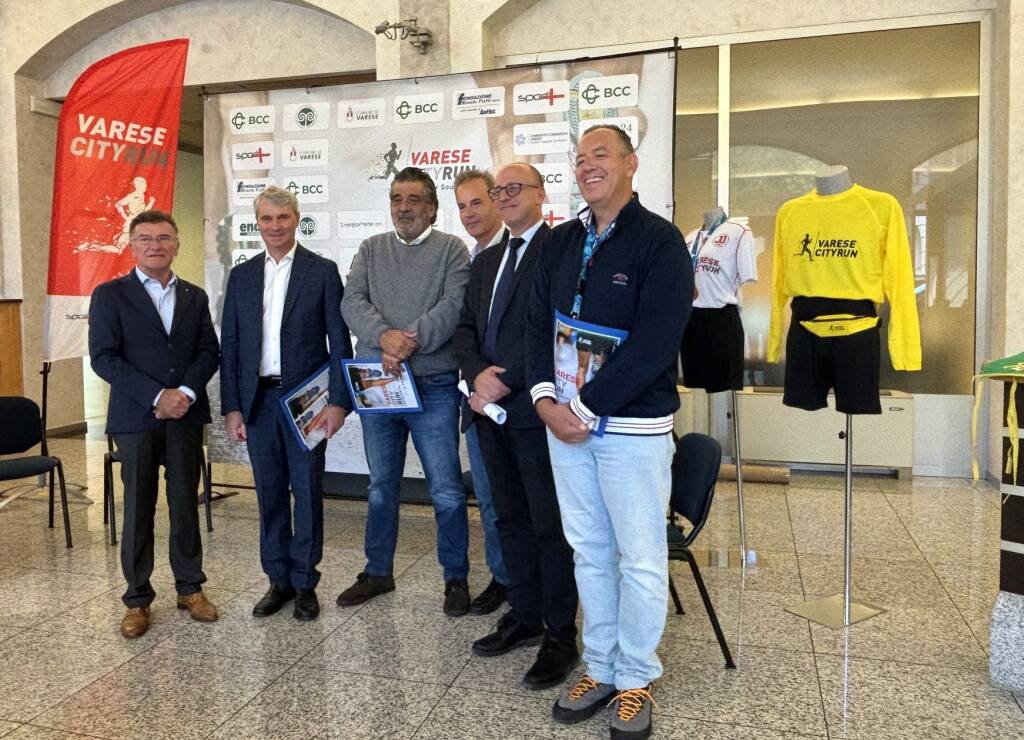 La presentazione della Varese City Run 2024