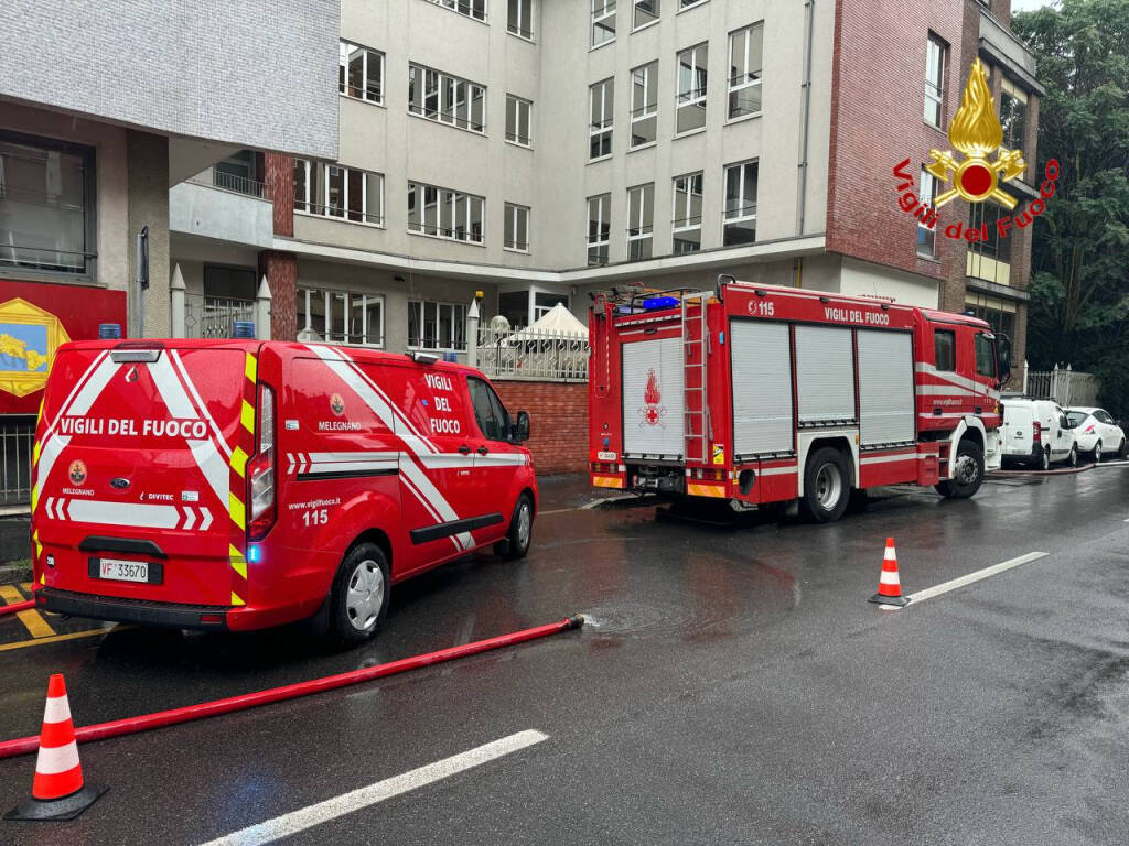 maltempo milano 5 settembre 2024 vigili del fuoco