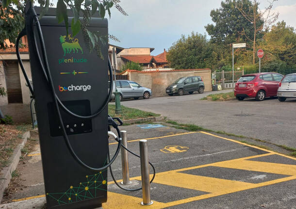 Nuove colonnine per la ricarica delle auto elettriche nelle frazioni di Nerviano