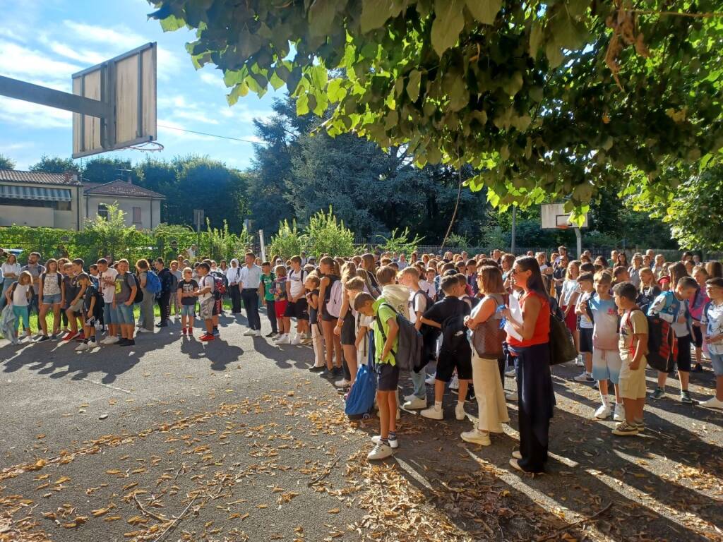 Saronno - Il primo giorno di scuola 2024