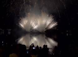 Sesto Calende - Fuochi d'artificio, foto di Ezio Cairoli