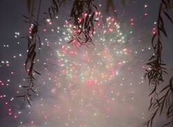 Sesto Calende - Fuochi d'artificio, foto di Ezio Cairoli