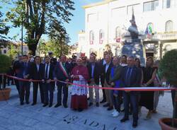 Tradate - Inaugurata la nuova piazza Mazzini