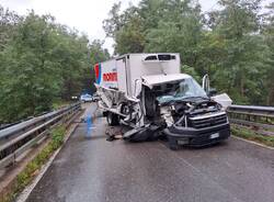 Vedano Olona - Incidente sul ponte della Quadronna