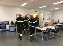 Vigili del Fuoco di Legnano all’Ospedale di Legnano per studiare la sicurezza 