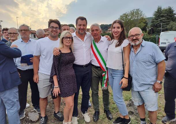 Visita da Salvini a Bossi