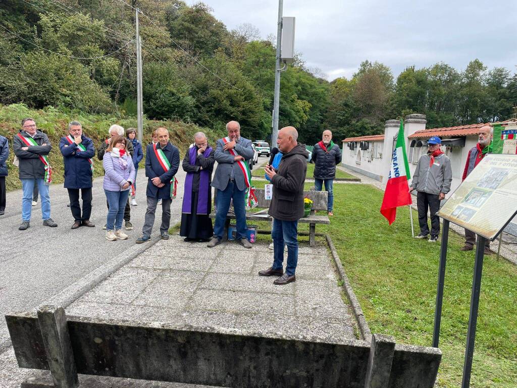 A Brissago commemorati i cinque giovani partigiani “morti per la libertà”