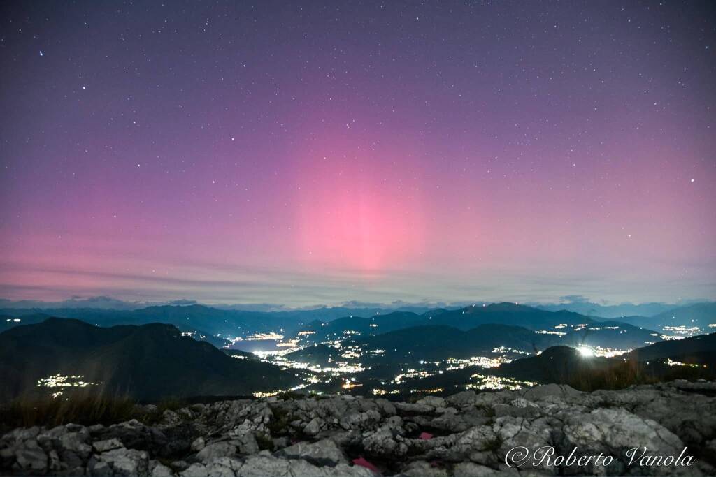 Aurora boreale ottobre 2024