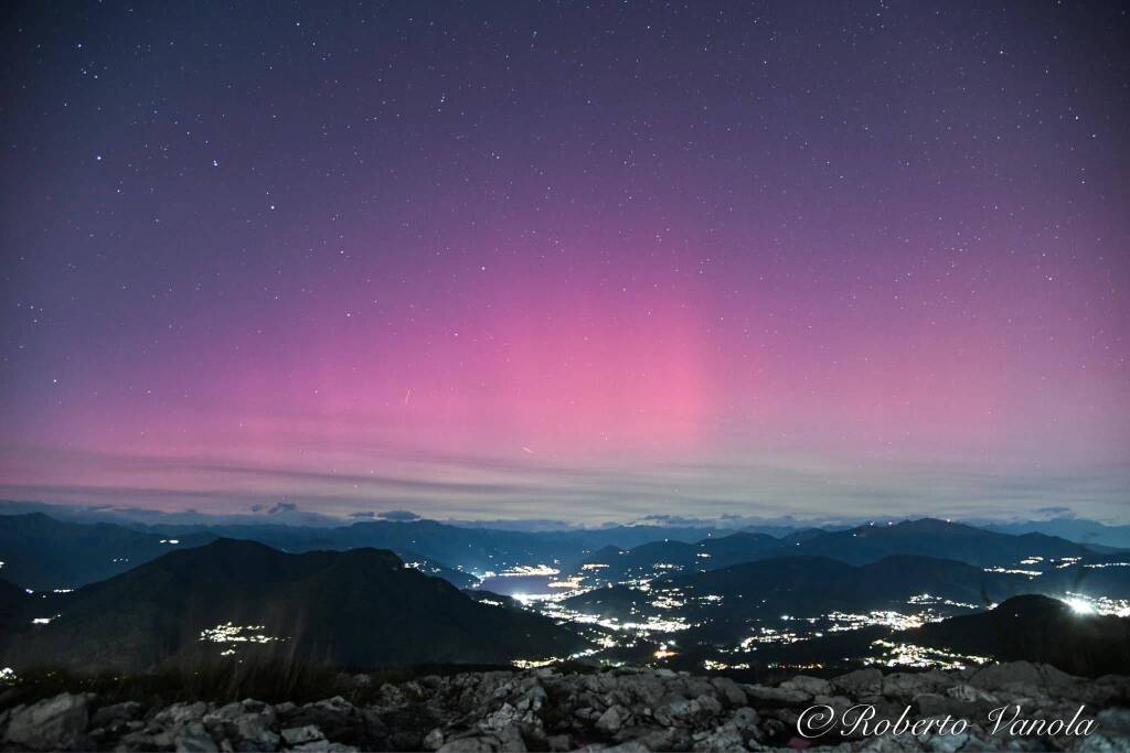 Aurora boreale ottobre 2024