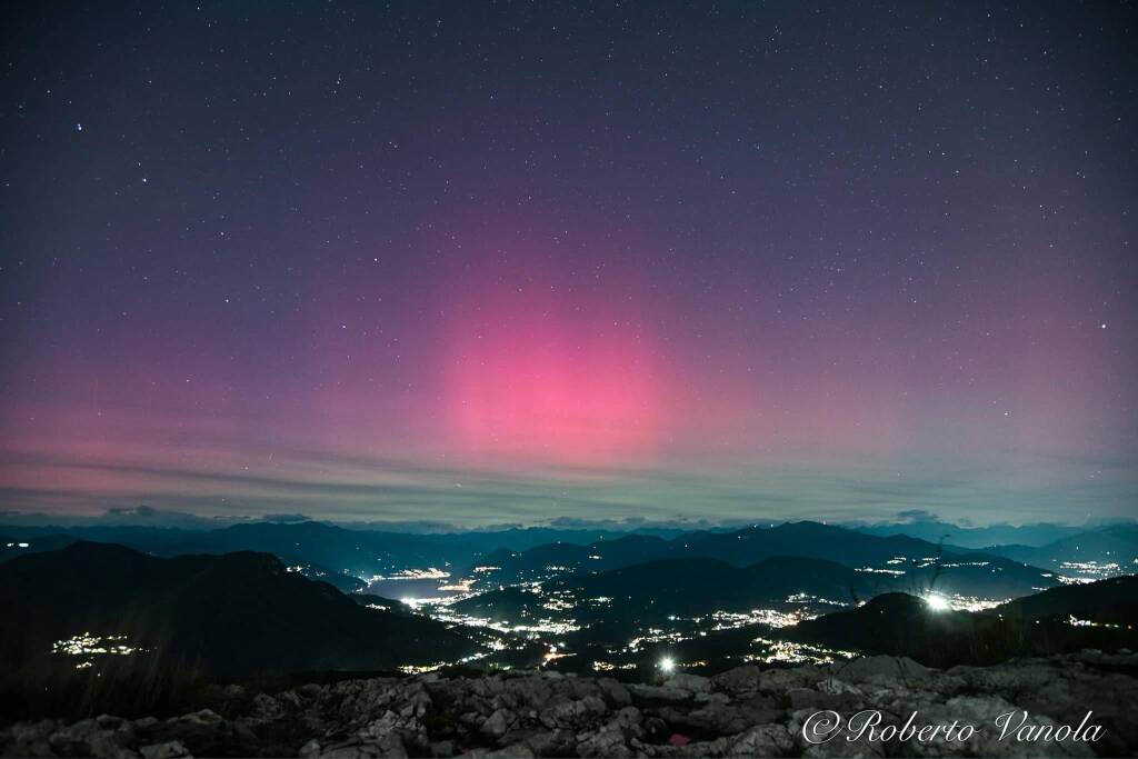 Aurora boreale ottobre 2024