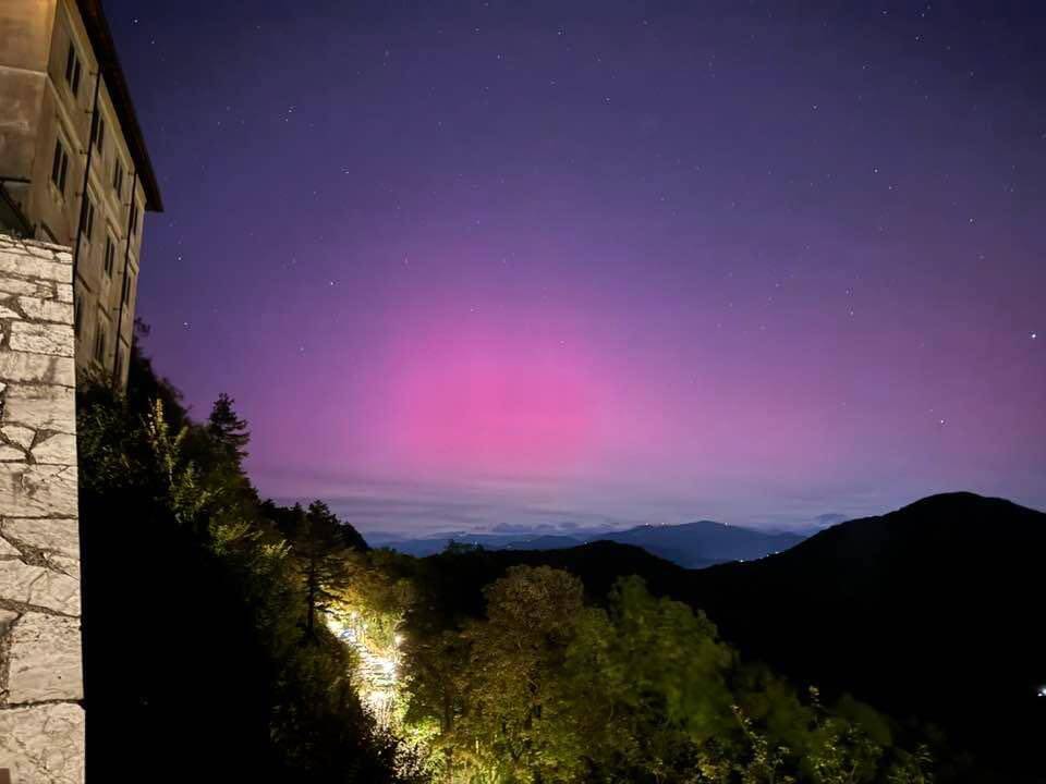 Aurora boreale ottobre 2024