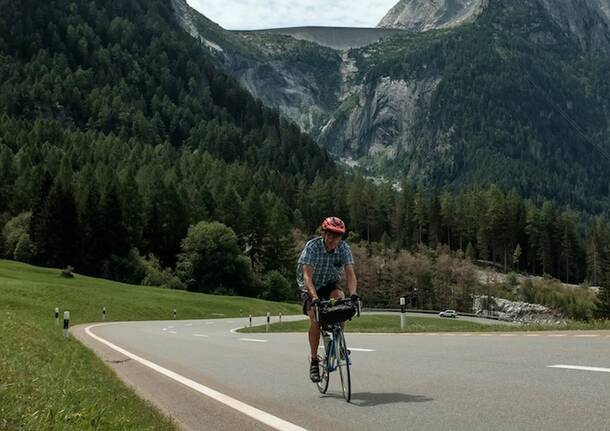 bicicletta e il Badile