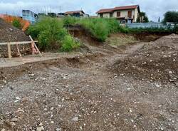 Cantiere nuova scuola di Villa Cortese 