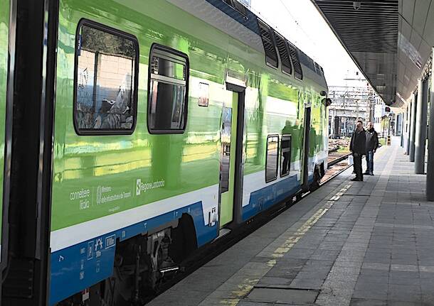 Treno storico alla stazione Cadorna