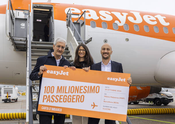 Easyjet 100 milioni passeggeri