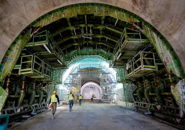 ferrovia gallarate malpensa cantiere