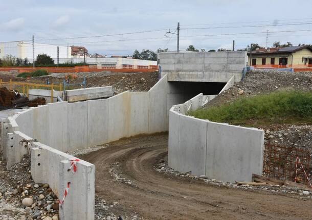 ferrovia gallarate malpensa cantiere