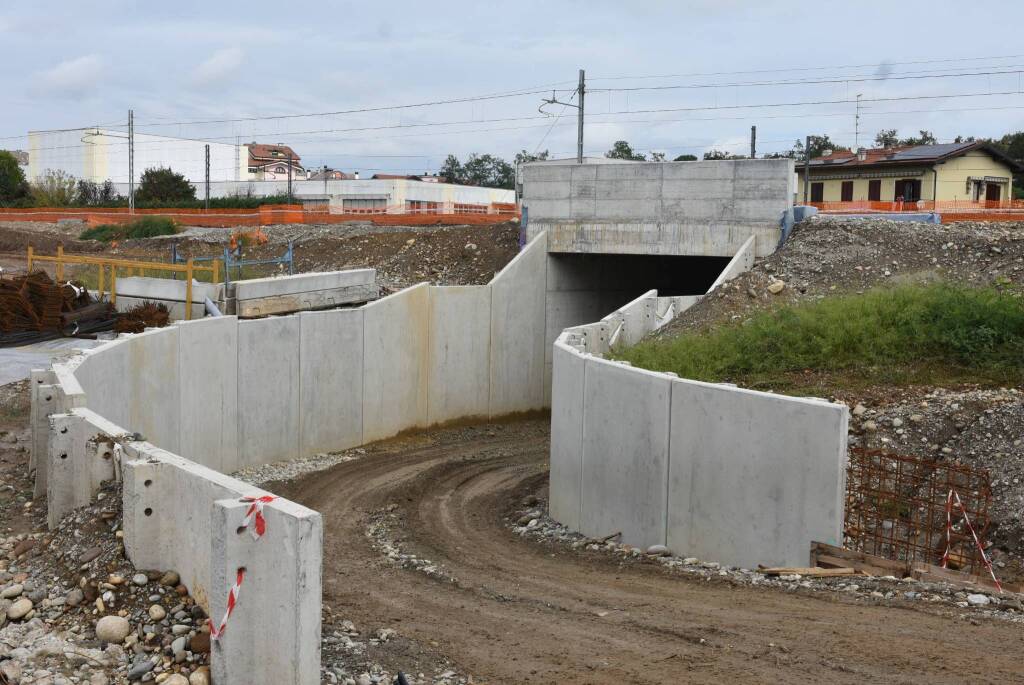 ferrovia gallarate malpensa cantiere