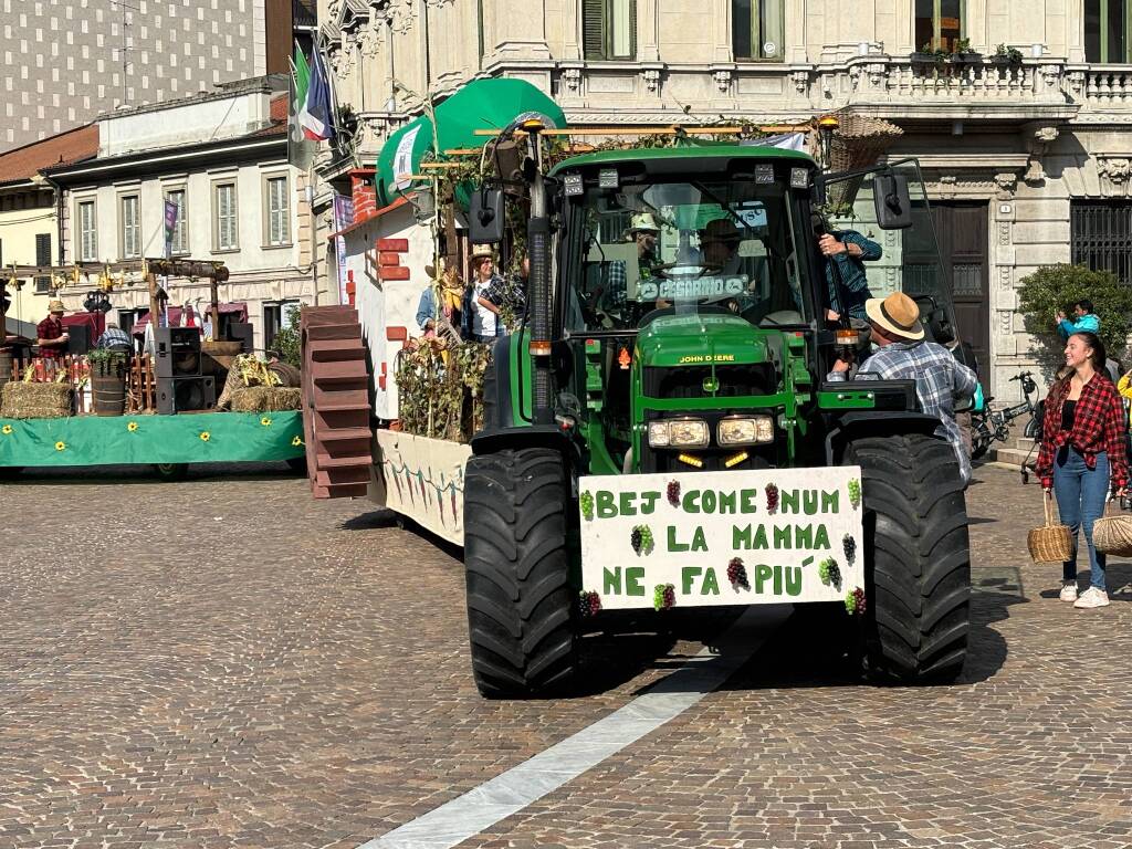 Festa dell'uva Gallarate - Sfilata carri allegorici