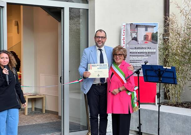 Inaugurata la nuova Galleria Grassi a Cerro Maggiore