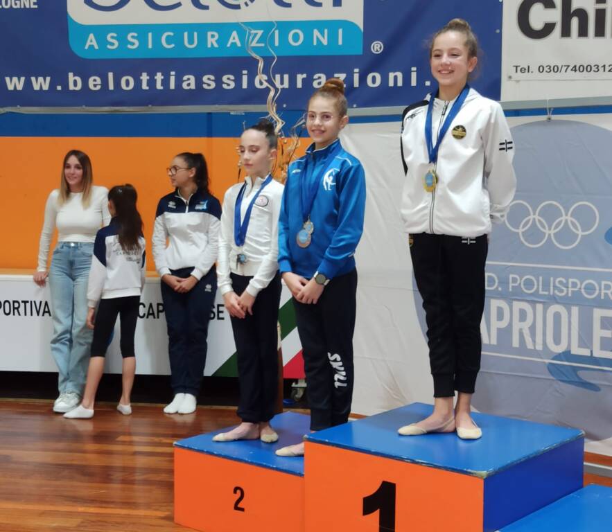 Ginnastica Skill alla seconda prova regionale del campionato di specialità GOLD