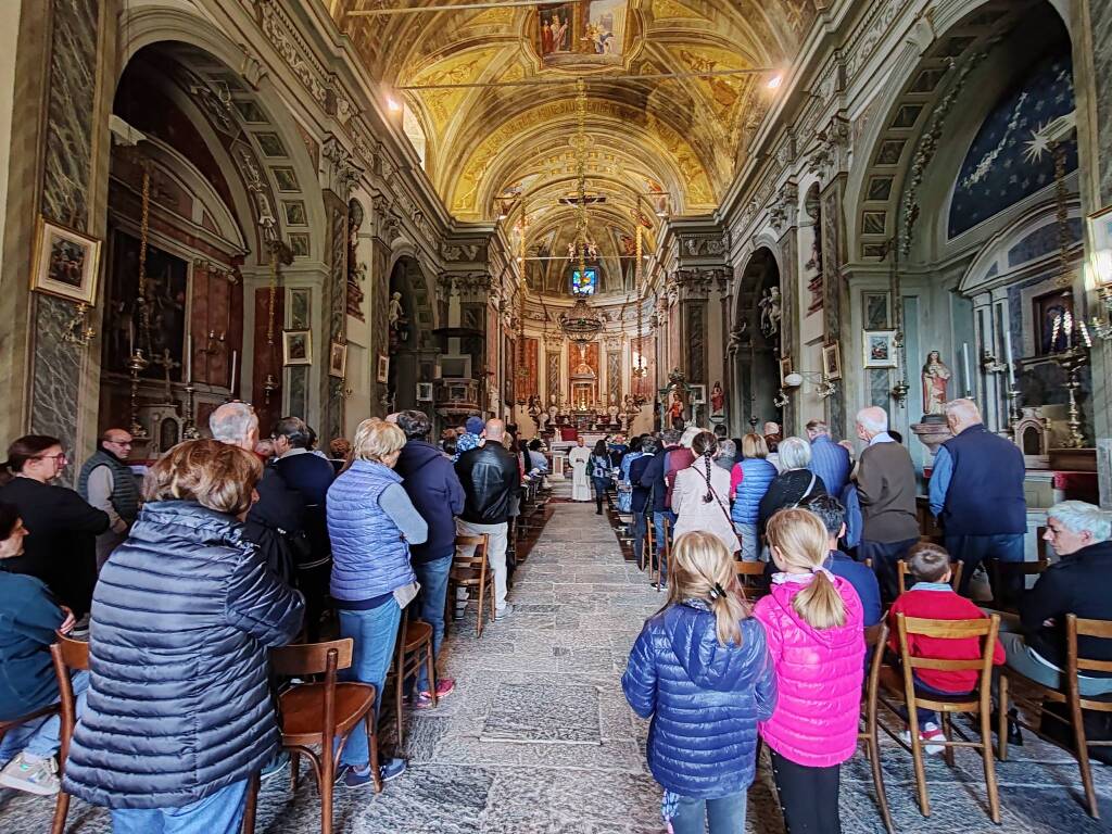 Graglio, battesimo bambini 