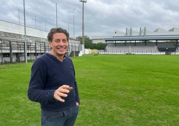 Il terreno dello stadio “Mari” a Legnano pronto