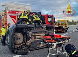 Incidente autostrada Busto Arsizio