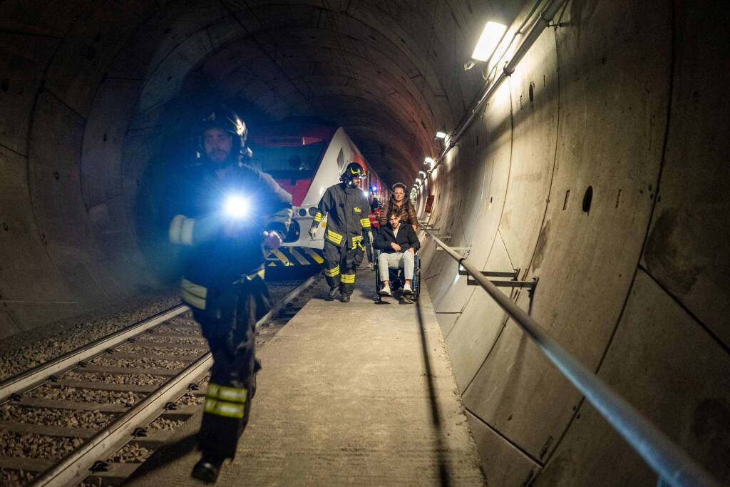 Incidente in galleria: esercitazione di ferrovienord