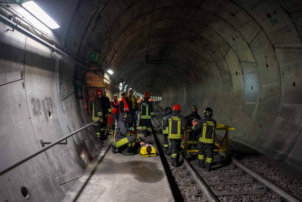 Incidente in galleria: esercitazione di ferrovienord