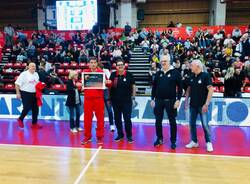 La sfida tra Legnano Basket e Saronno al PalaBorsani di Castellanza 