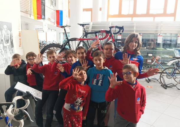 Notte al Museo del Ciclismo Madonna del Ghisallo per i giovani atleti dell’U.S. Dairaghese