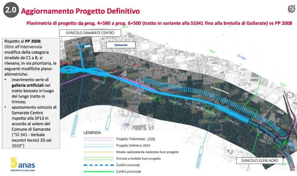  progetto Variante Statale 341 