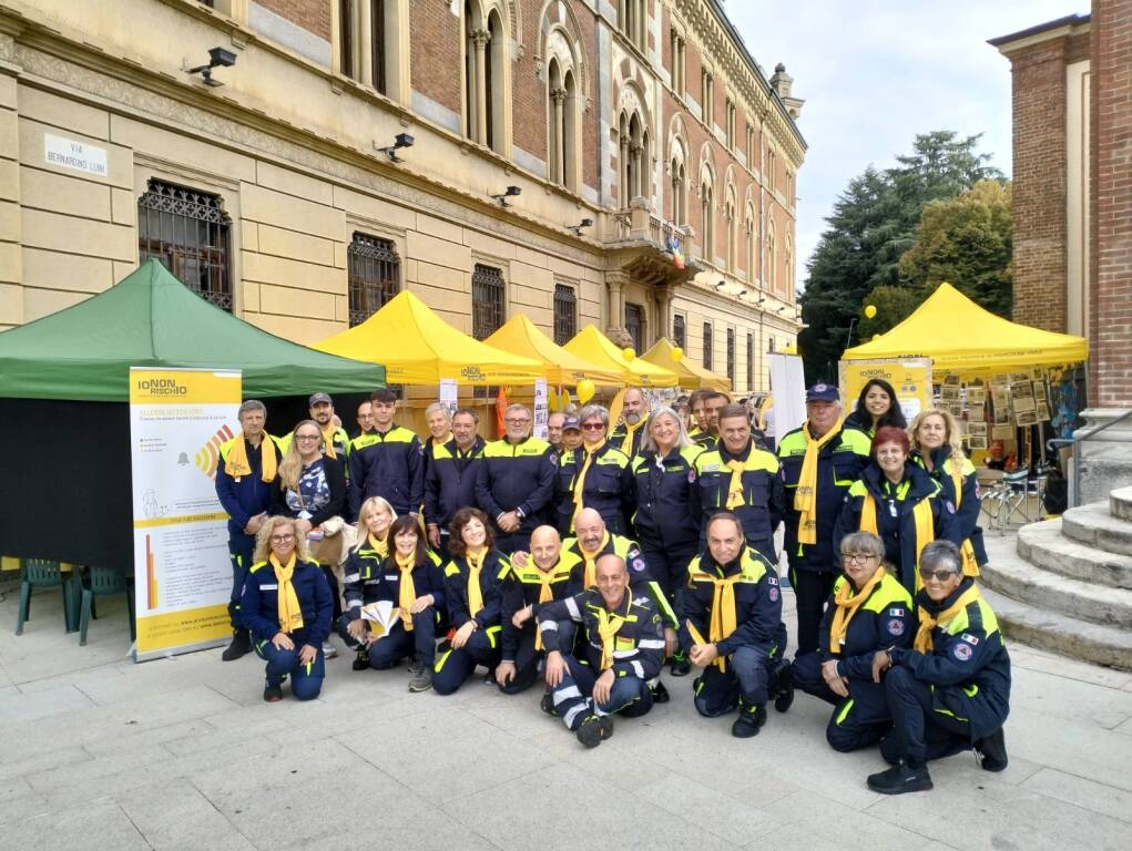 Protezione Civile a Legnano per "Io non rischio"