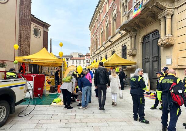 La Protezione Civile porta a Legnano la campagna di sensibilizzazione “Io non rischio”