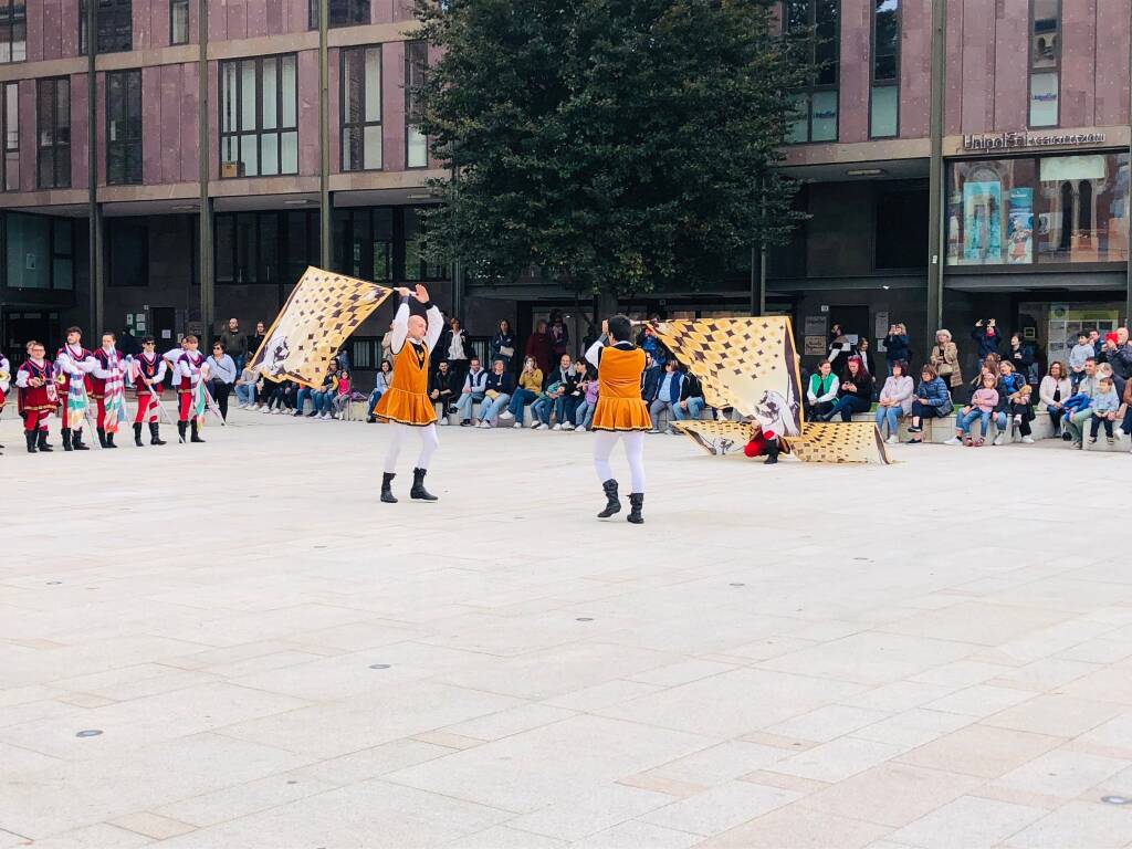 Sbandieratori e Musici di Legnano in festa per i loro 40 anni 