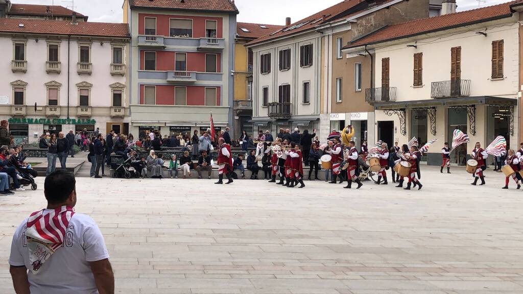 Sbandieratori e Musici di Legnano in festa per i loro 40 anni 