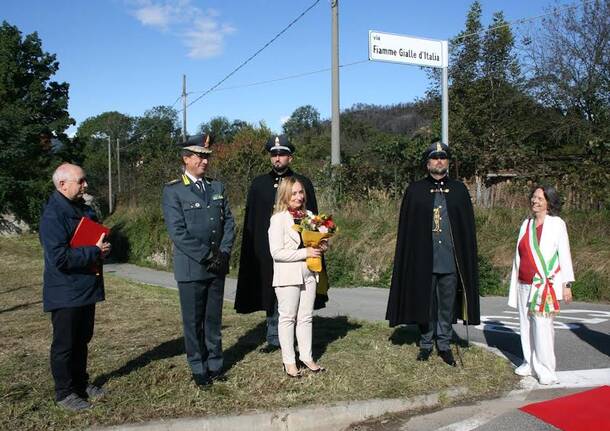 via fiamme gialle d'italia angera