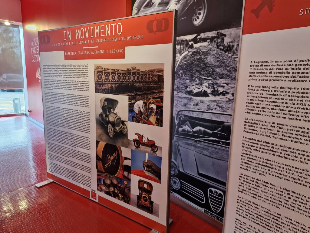 Al Museo Fratelli Cozzi un secolo di Legnano "In Movimento"