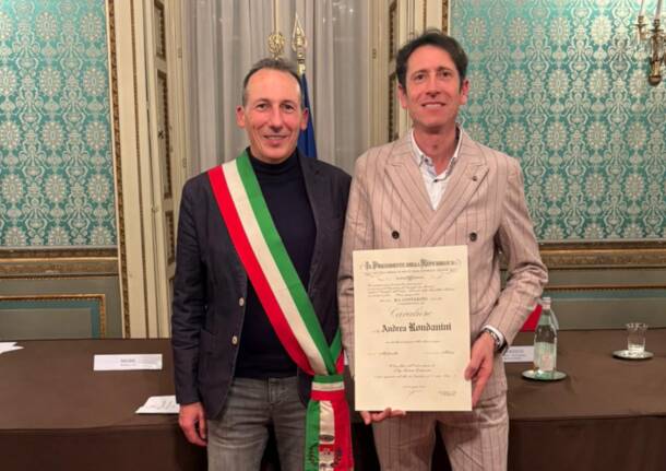 Andrea Rondanini, imprenditore di Busto Garolfo, Cavaliere della Repubblica