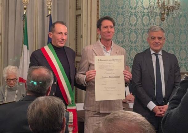 Andrea Rondanini, imprenditore di Busto Garolfo, Cavaliere della Repubblica