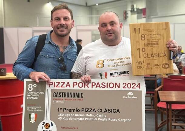 La pizza più buona di Spagna? È quella di due varesotti