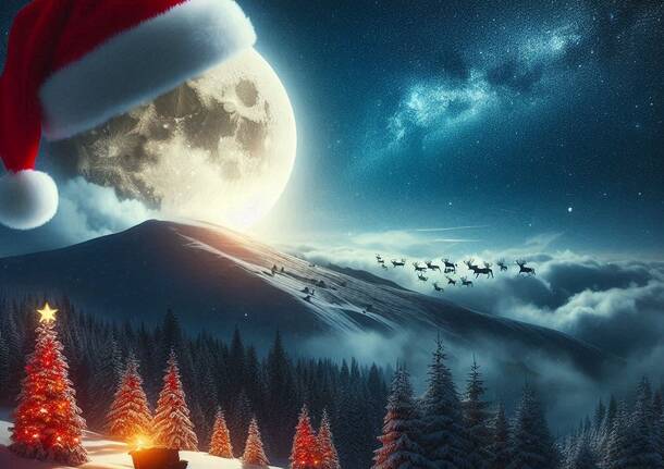 Christmas full moon (luna piena di Natale)