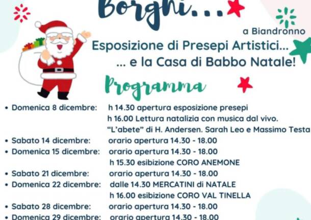 NATALE IN VILLA BORGHI