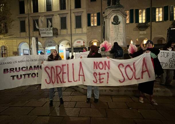 “Sorella, non sarai mai sola”, il collettivo FemVa in piazza contro la violenza sulle donne