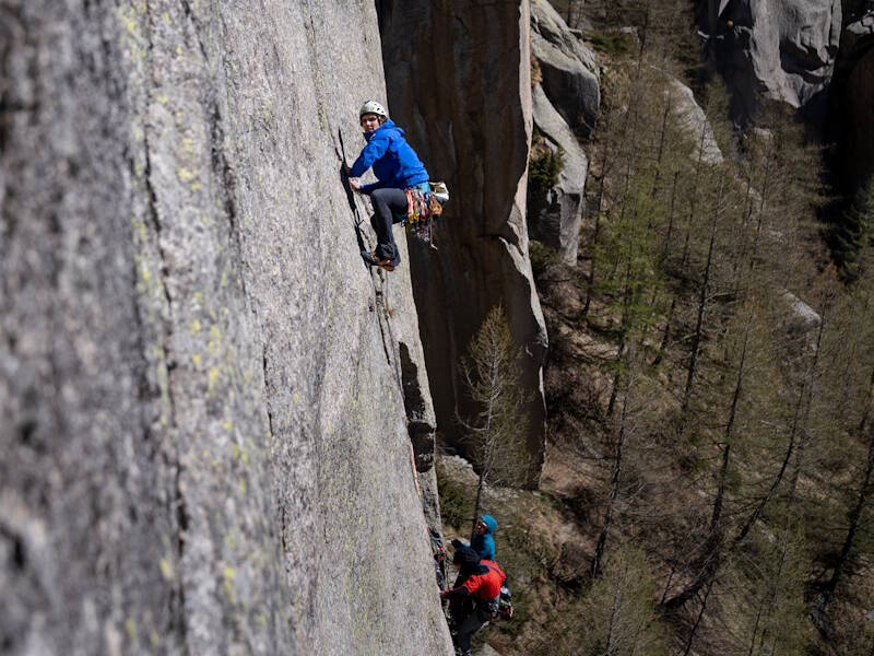 I giovani alpinisti del CAI Eagle Team